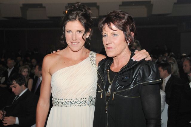 Sportovec roku 2013 Zuzana Hejnová a legenda síně slávy Jarmila Kratochvílová