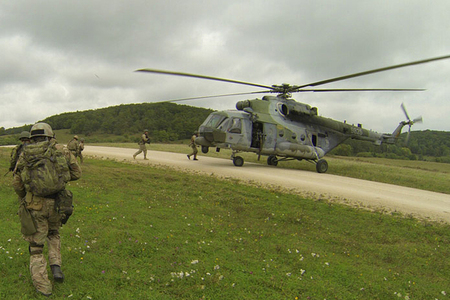 Zálohy 601. skupiny speciálních sil nacvičovaly speciální průzkum