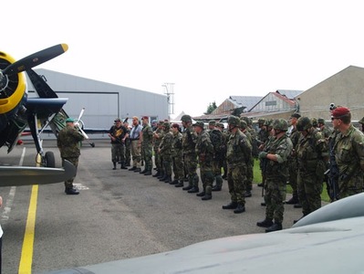 Aktivní záložáci z Ústí nad Labem se představili na Memorial Air Show