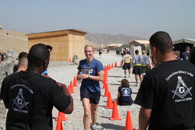 V cíli s únavou i úsměvem