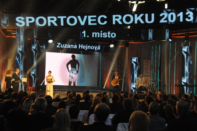 Zuzana Hejnová korunována Sportovcem roku 2013