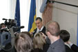 Tisková konference představitelů ČR - ministr zahraničních věcí