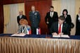 Podepsání memoranda se slovenským ministrem obrany