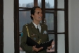 Nadporučice L. Kovářová zahajuje výstavu 122 dnů v Afghánistánu