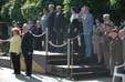 Hosté při zahájení pietního aktu