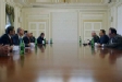 Z jednání delegace MO ČR s ázerbajdžánským prezidentem Alijevem