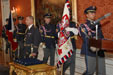 Příchod Čestné stráže se standartou prezidenta republiky