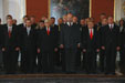 Slavnostního předávání  se zůčastnili nejvyšší představitelé státu