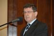 Náměstek Padělek během projevu