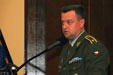 Brigádní generál Miroslav Žižka při projevu k účastníkům setkání